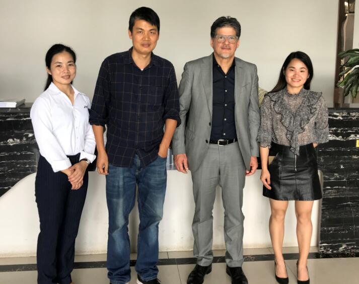 2018年给东莞万江缝纫机械行业客户提供翻译